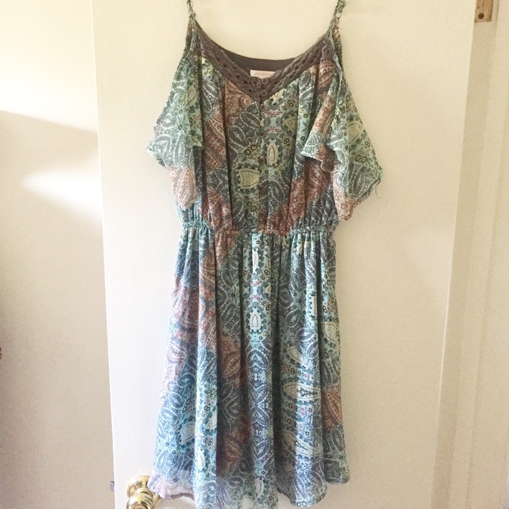 FINAL PRICE -Xhilaration cut out sleeve dress S - Picture 1 of 3